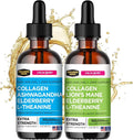 Liquid Collagen Peptides with Lion's Mane Mushroom, Elderberry & L-Theanine and Ashwagandha I6424
