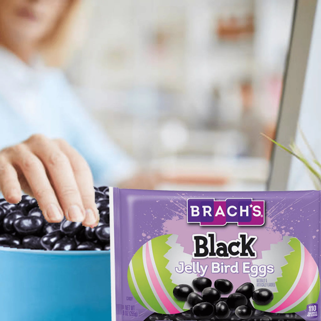 Black Jelly Beans Bundle, Two 9 Oz Bags E345175