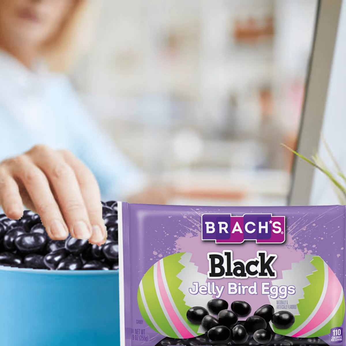 Black Jelly Beans Bundle, Two 9 Oz Bags E345175