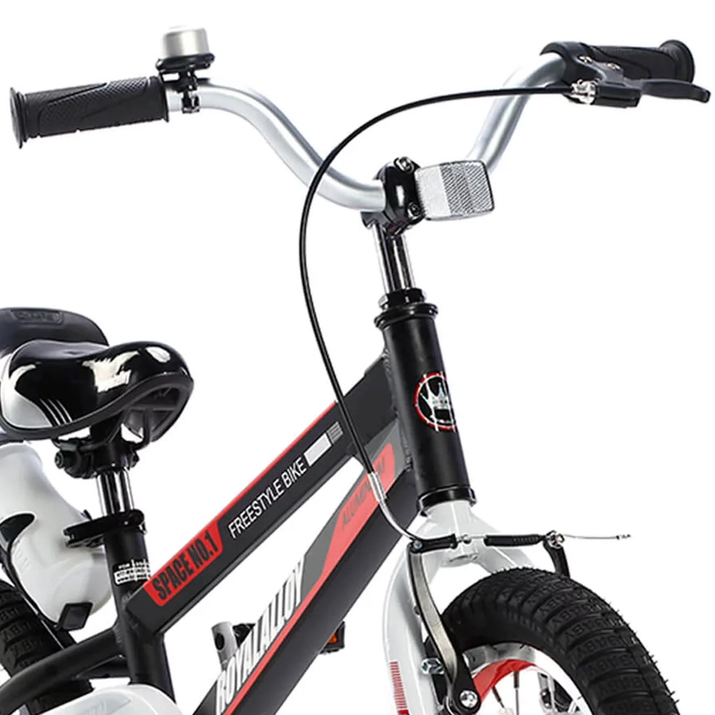 Red Kids Bike with Training Wheels Y4017