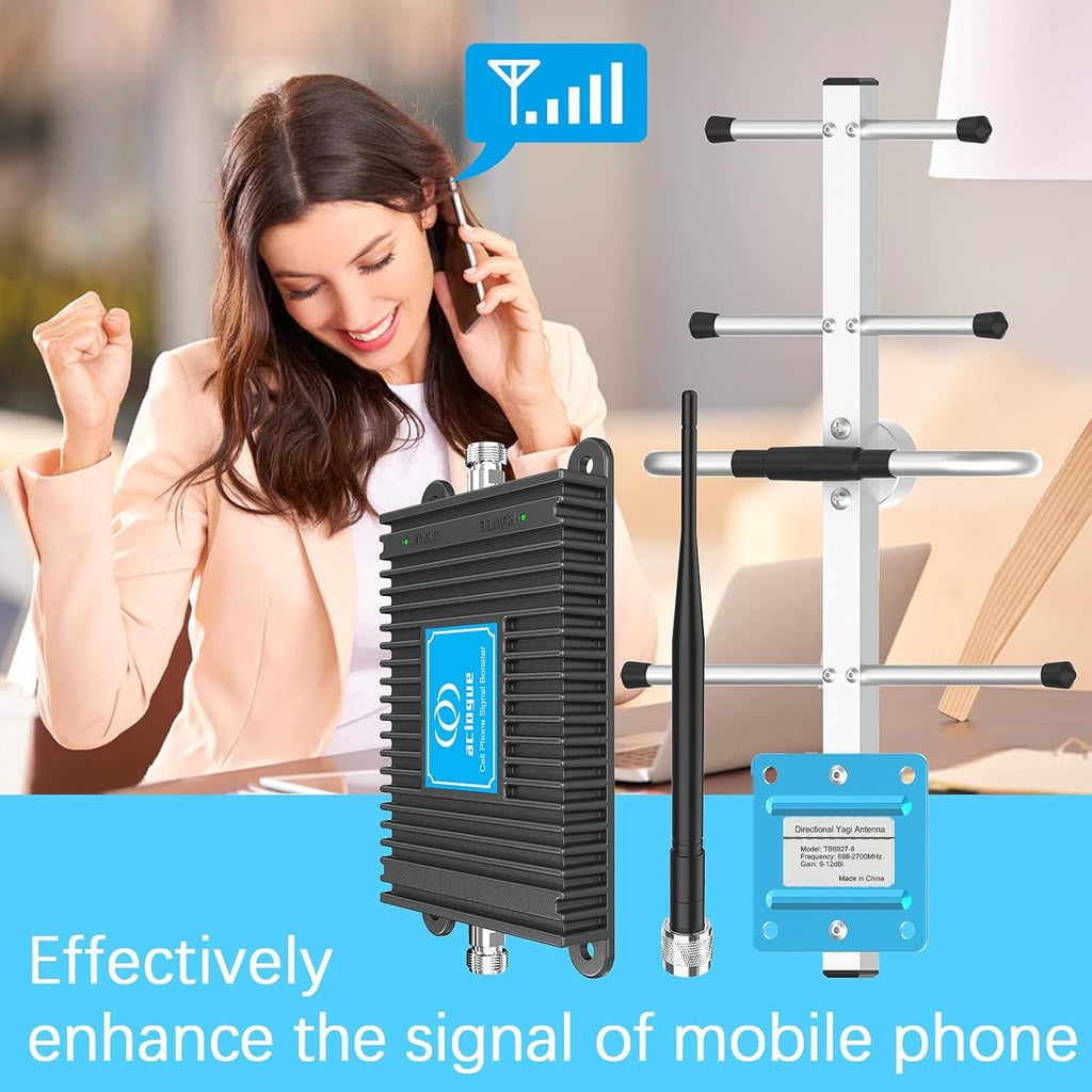 5G/4G Cell Phone Signal Booster with Antenna Kits I3838