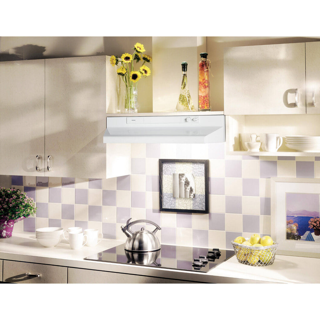 30x22 Under-Cabinet Range Hood, 220 CFM, White D3828