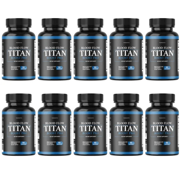Blood Flow Supplement 10 Bottles X39717