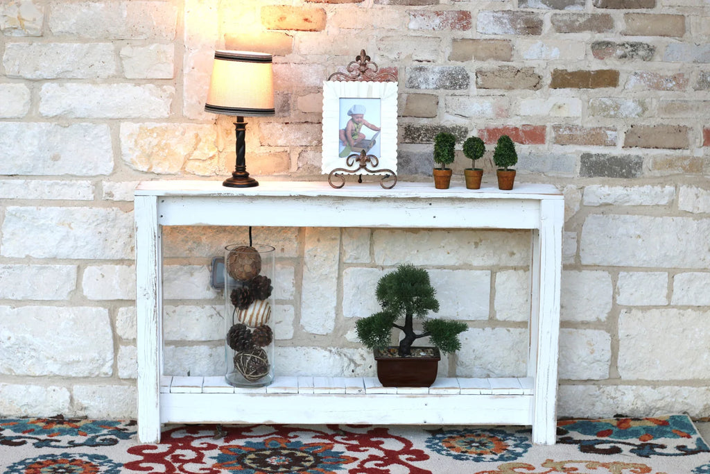 Rustic Entry Way Table 46"L K157