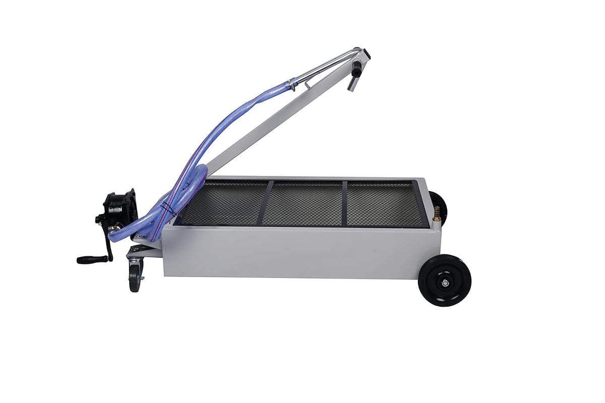 15-Gallon Oil Drain Pan with Hand Pump V52988