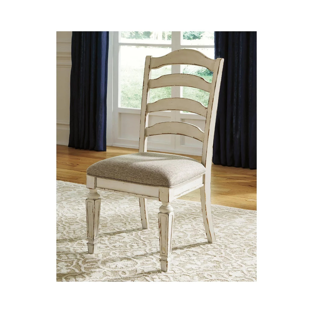 White Dining Room Chair Set of 2 K868