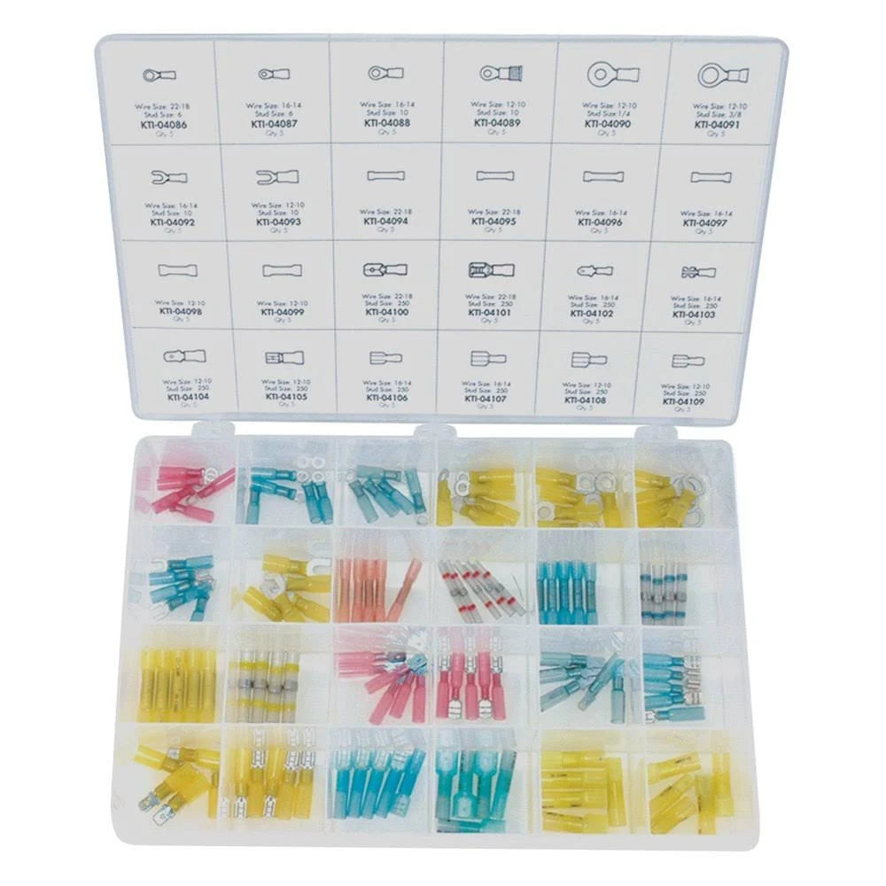 120-pc Shrink Tube Terminal Kit V140