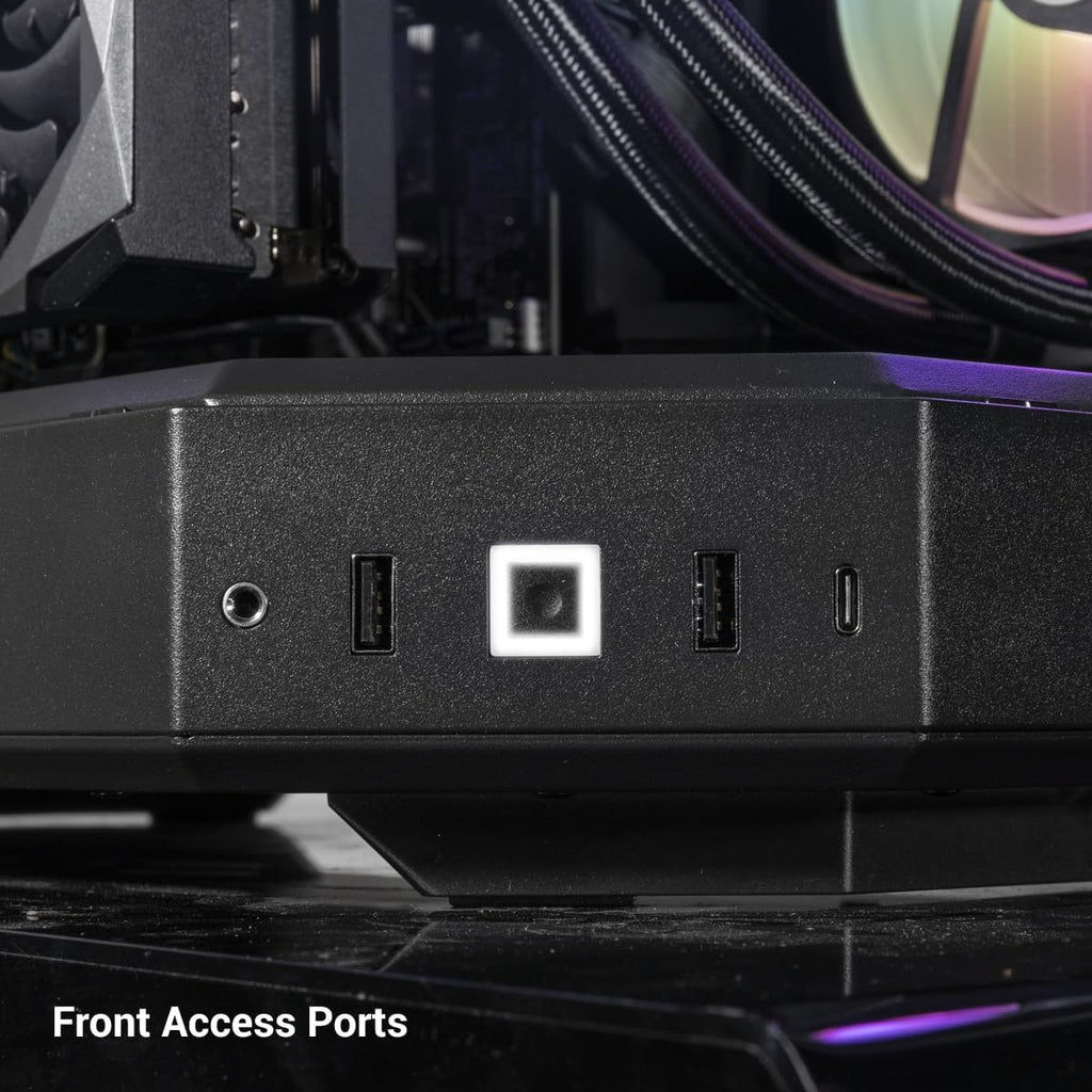 Black Gaming PC Desktop Intel Core i9 13900KF NVIDIA GeForce RTX 4070 12GB 32GB DDR5 1TB NVMe Windows 11 Home H13067