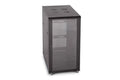 22U Cabinet with Glass Front and Vented Rear Doors V272