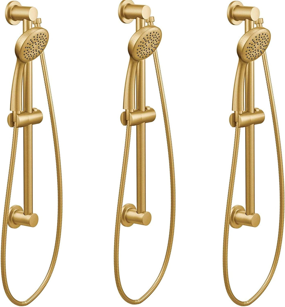 Chrome Handheld Shower with 24-Inch Slide Bar and 59-Inch Hose Z993