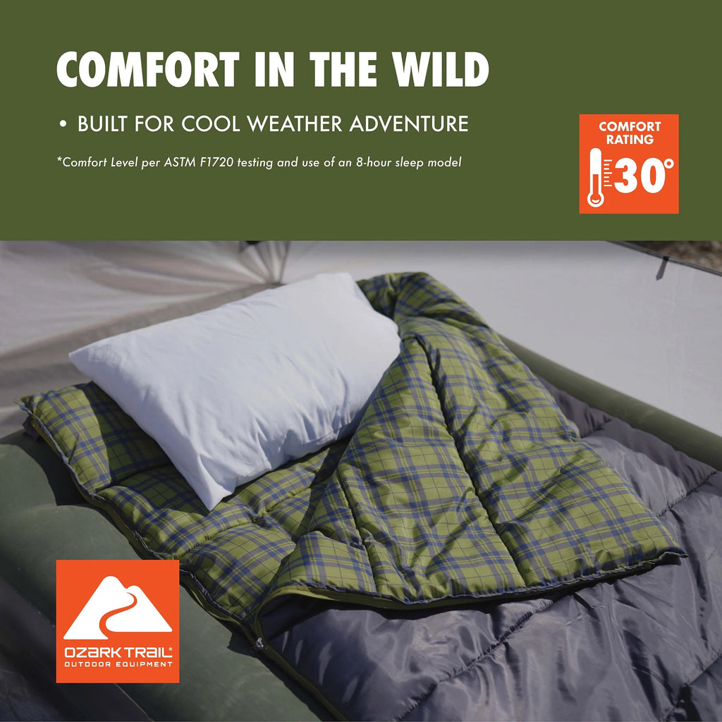Oversized 30-Degree Rectangular Sleeping Bag R630