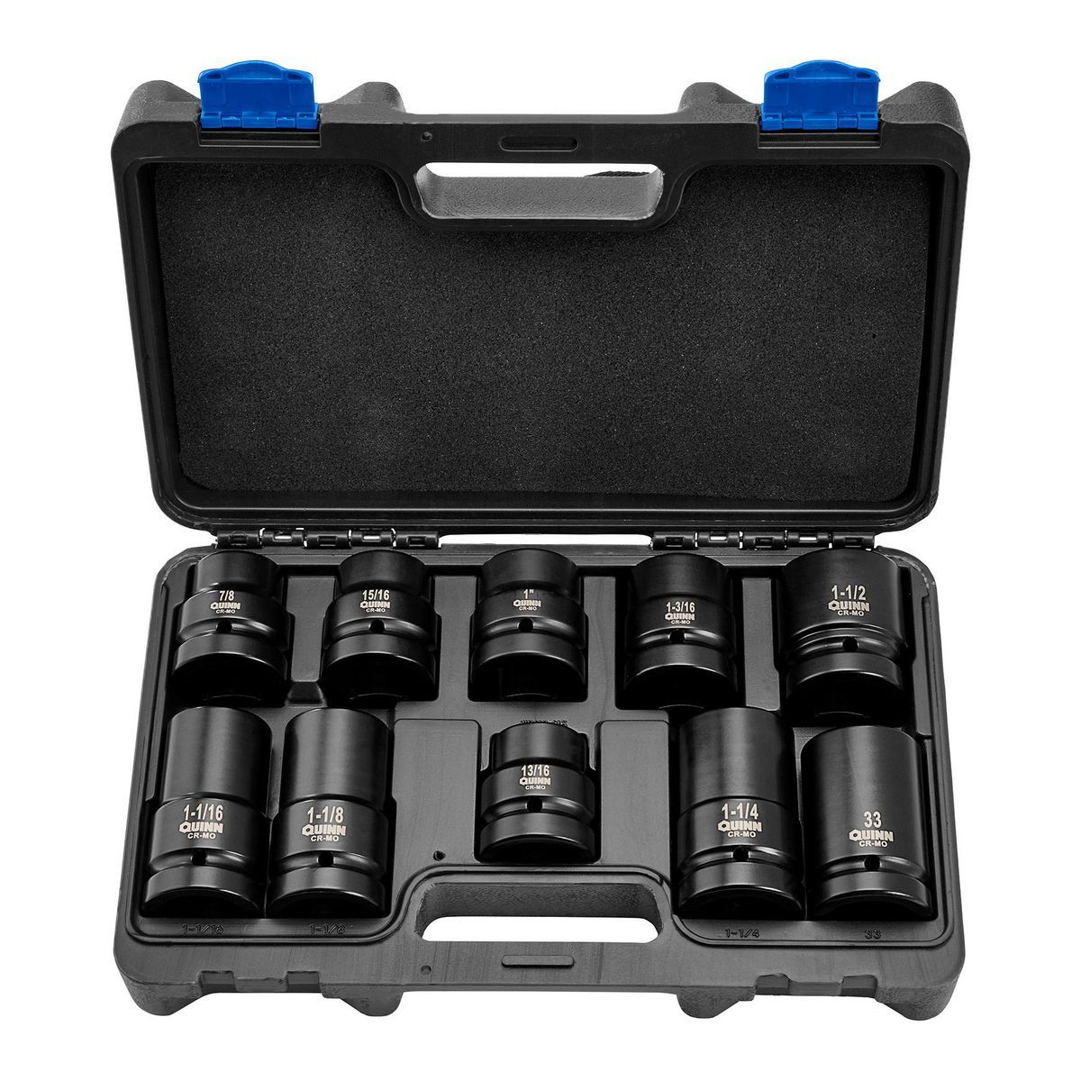 1 in. Drive SAE and Metric Impact Set, 10-Piece A361