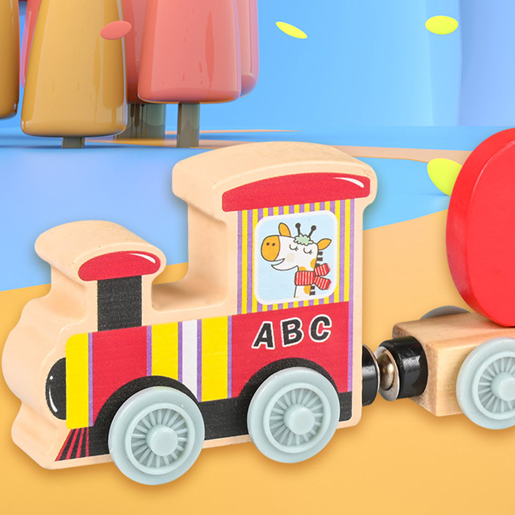 Wood Train Magnetic Toddler Toy Y47777