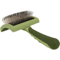 Curved Firm Slicker Brush with Coated Tips O747