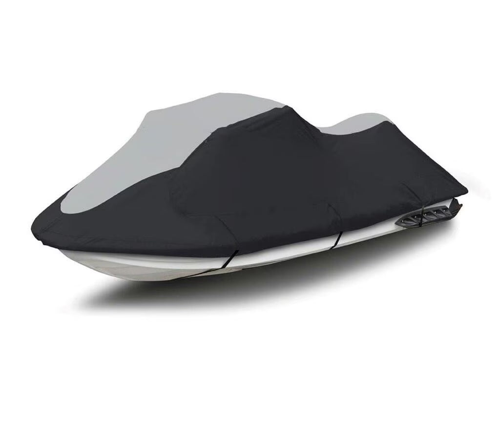 Trailerable Jet Ski Cover Black/Grey 2 Seater 111" A827