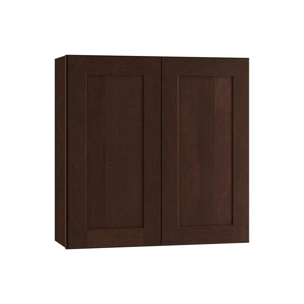 Stained Mangani Plywood Shaker Wall Kitchen Cabinet X137266