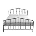 Queen Black Metal Bed E92024