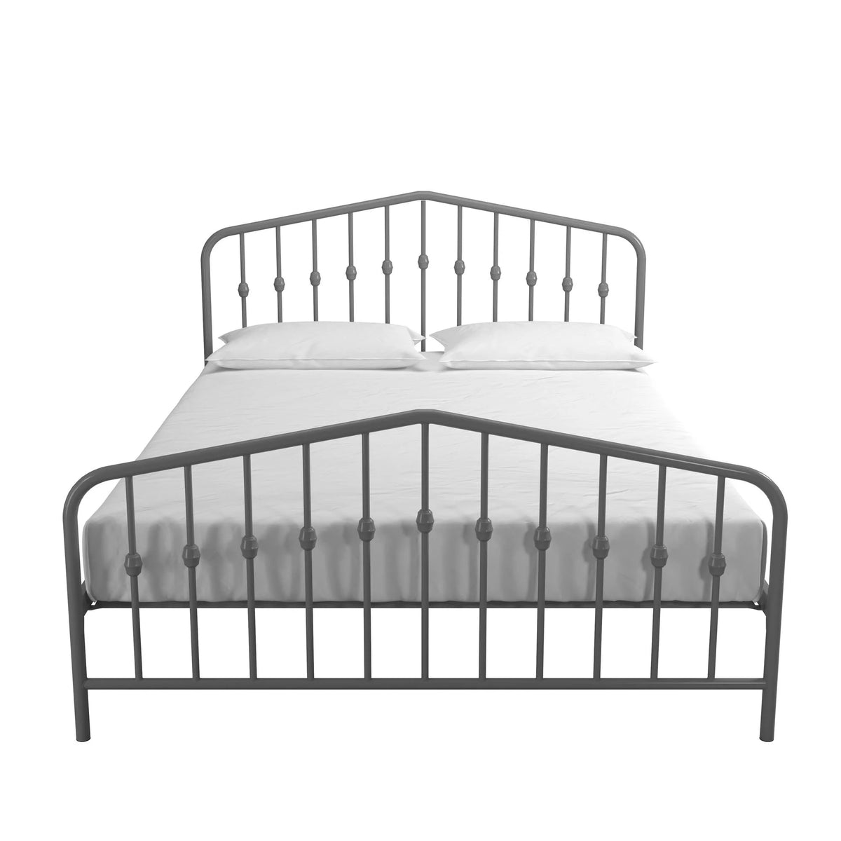 Queen Black Metal Bed E92024