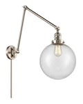 Extra Large 1 Light Swing Arm in Brushed Satin Nickel E8935