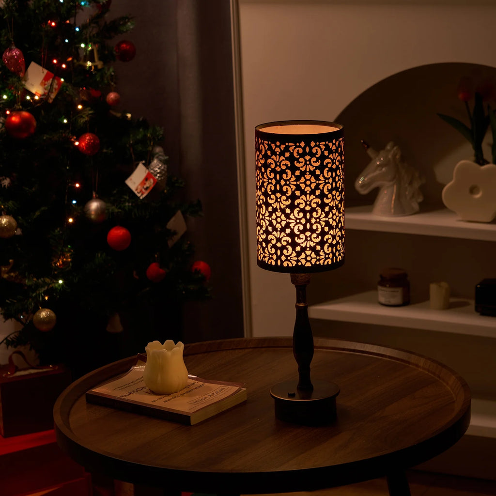 16.5'' Metal Cordless Rechargeable Touch Control Dimmable Table Lamp J11774