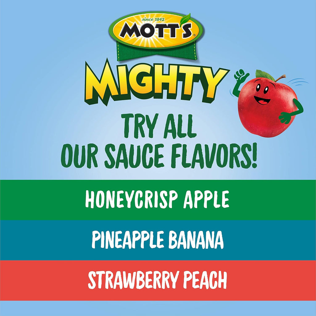 12 Pack 3.2 Oz Honeycrisp Apple Applesauce Pouches N857621