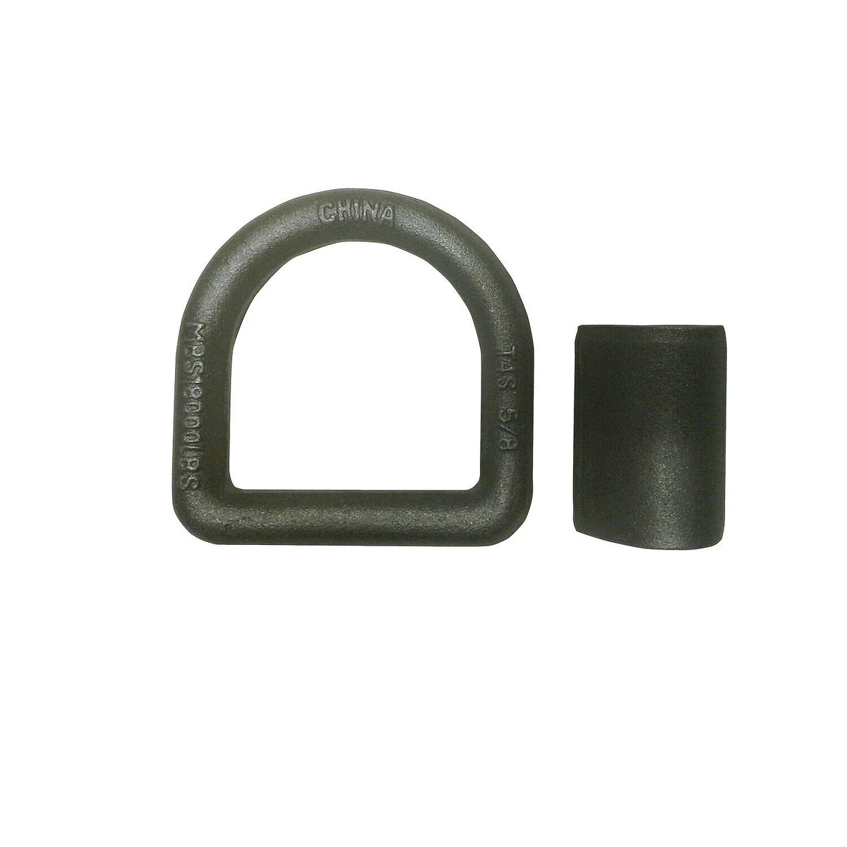 10 Pack Heavy Duty 5/8" Weld-On D Ring for Flatbed Truck Trailer Tie Down F5092
