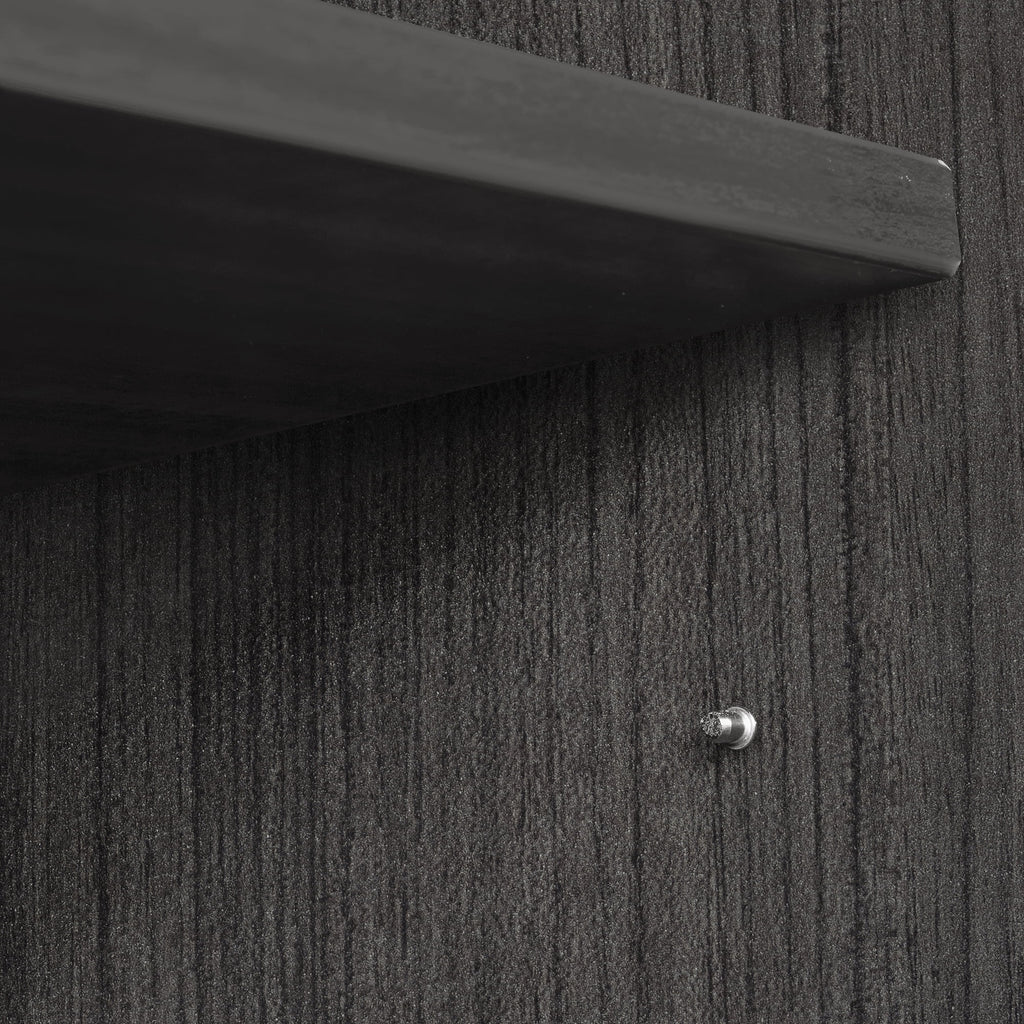 65 in. Ash Grey Wardrobe Cabinet G796