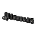 1 in. Drive SAE and Metric Impact Set, 10-Piece A361