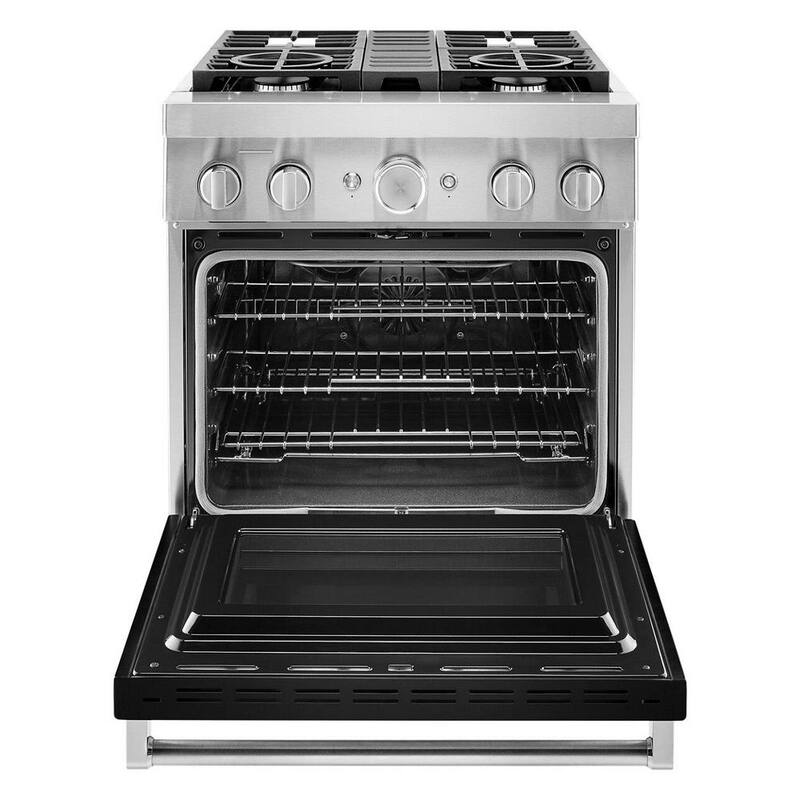 4 Burner Dual Fuel Freestanding Smart Range L4806