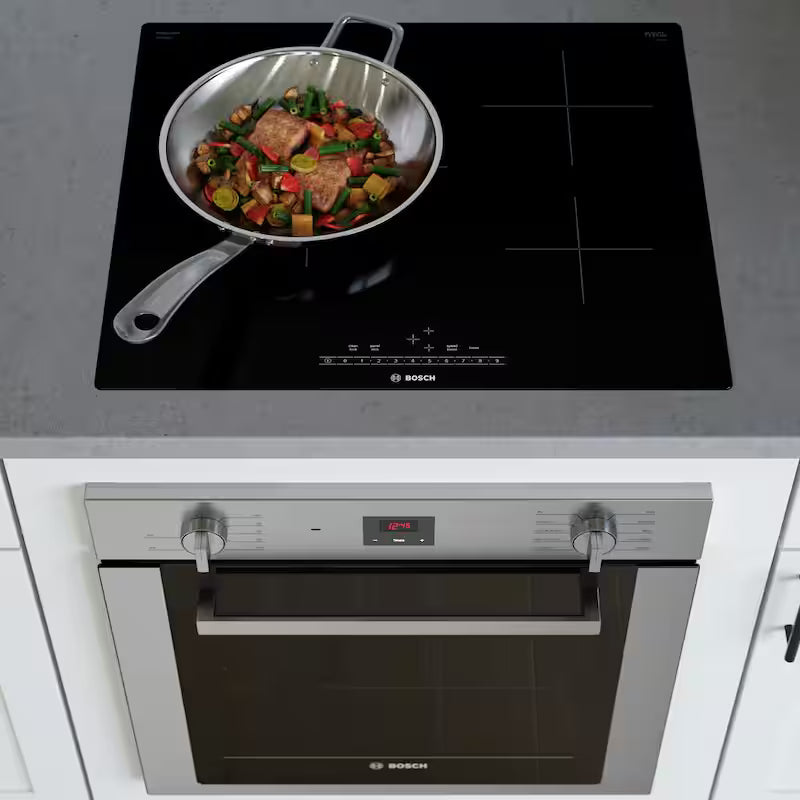 24 in. Induction Cooktop in Black with 3-Elements Z67376