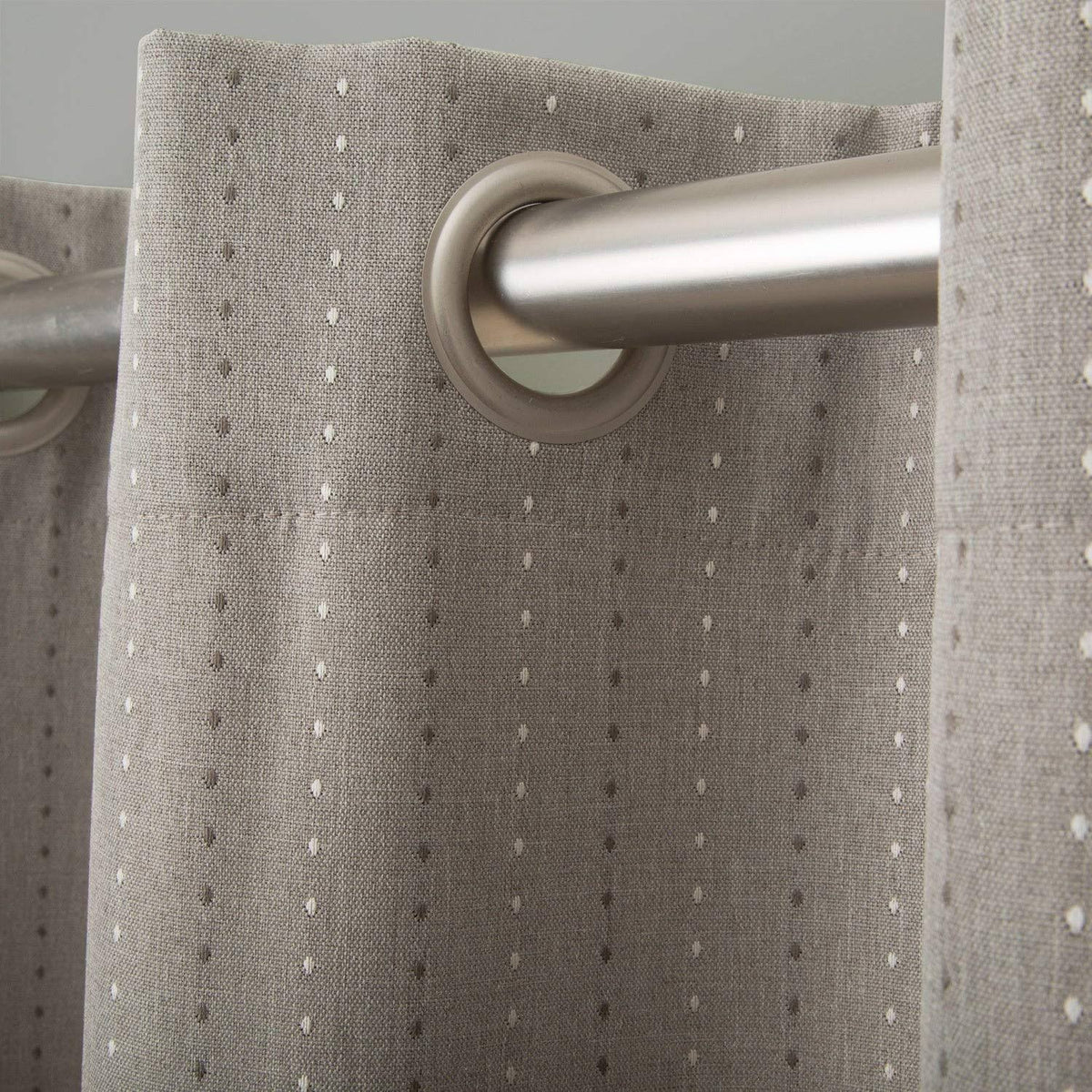 Natural Grommet Blackout Patio Panel with Attachable Wand H91943