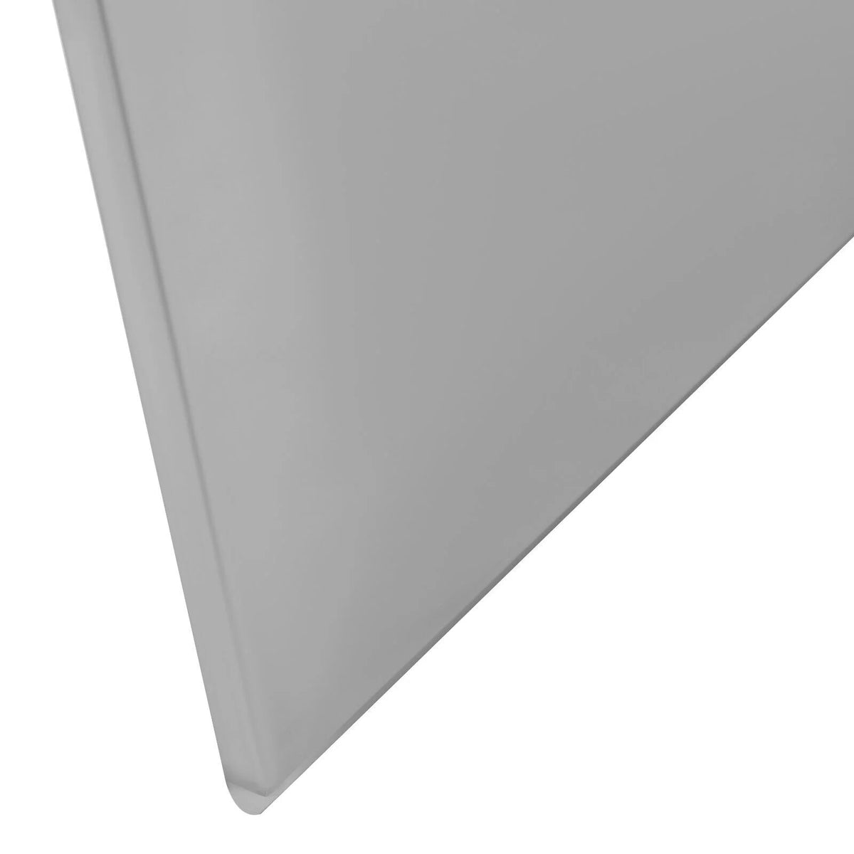 Stainless Steel Backsplash with Shelf (36x 29.5 Inch) S16494