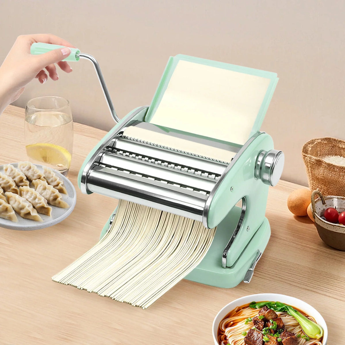 Green 2.36in Pasta Maker D81238