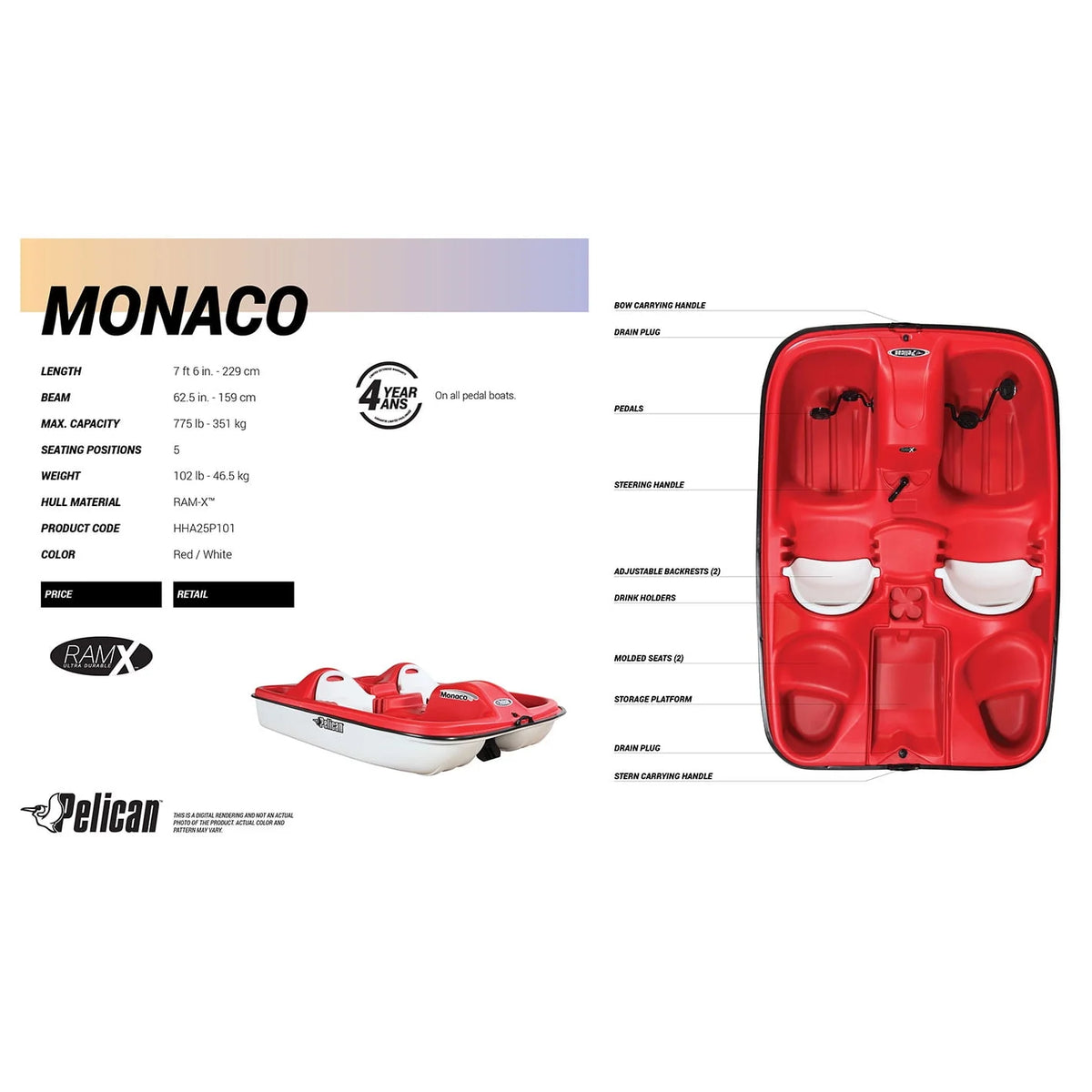 Pedal Boat M291