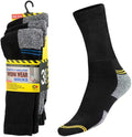 Cotton Diabetic Crew Boot Socks Men's Size 10-13 Z3901