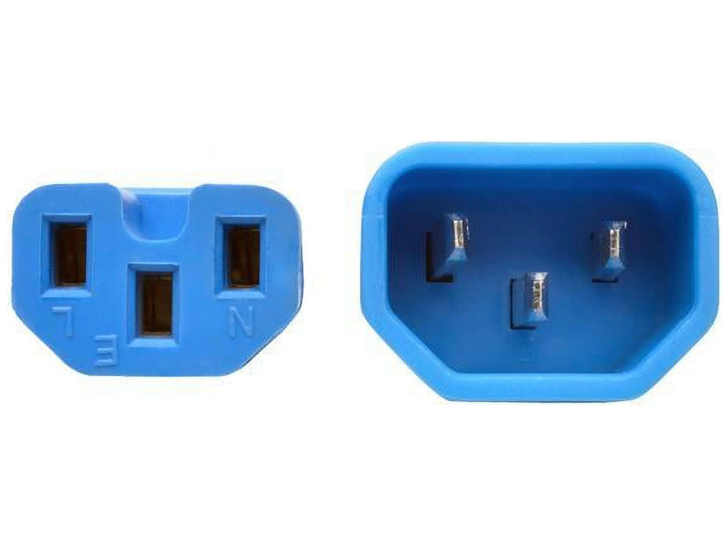 Heavy-Duty Computer Power Cord, 15A, 14 AWG, Blue, 6 ft. C721