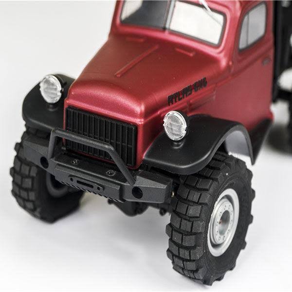Red 6x6 RTR Crawler Q932