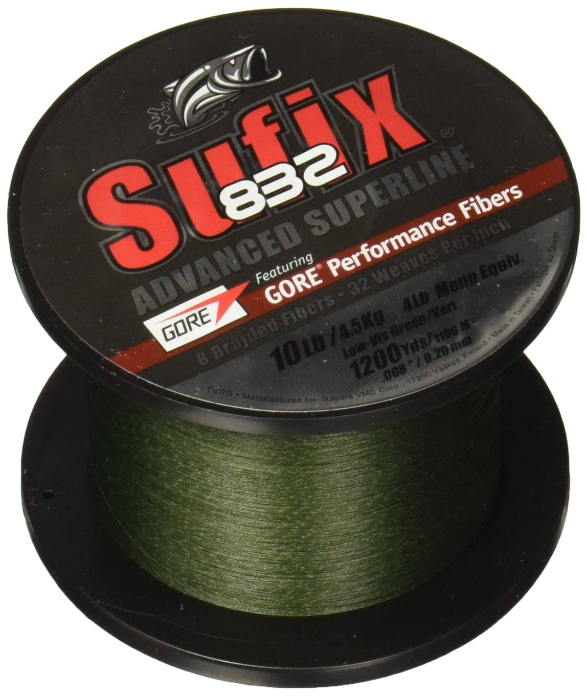 30lb Low-Vis Green Braid 1200 Yards Z24802