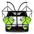Trailer Hitch Stand and 2 Ripstop Nylon Chairs (Neon Yellow) B31332