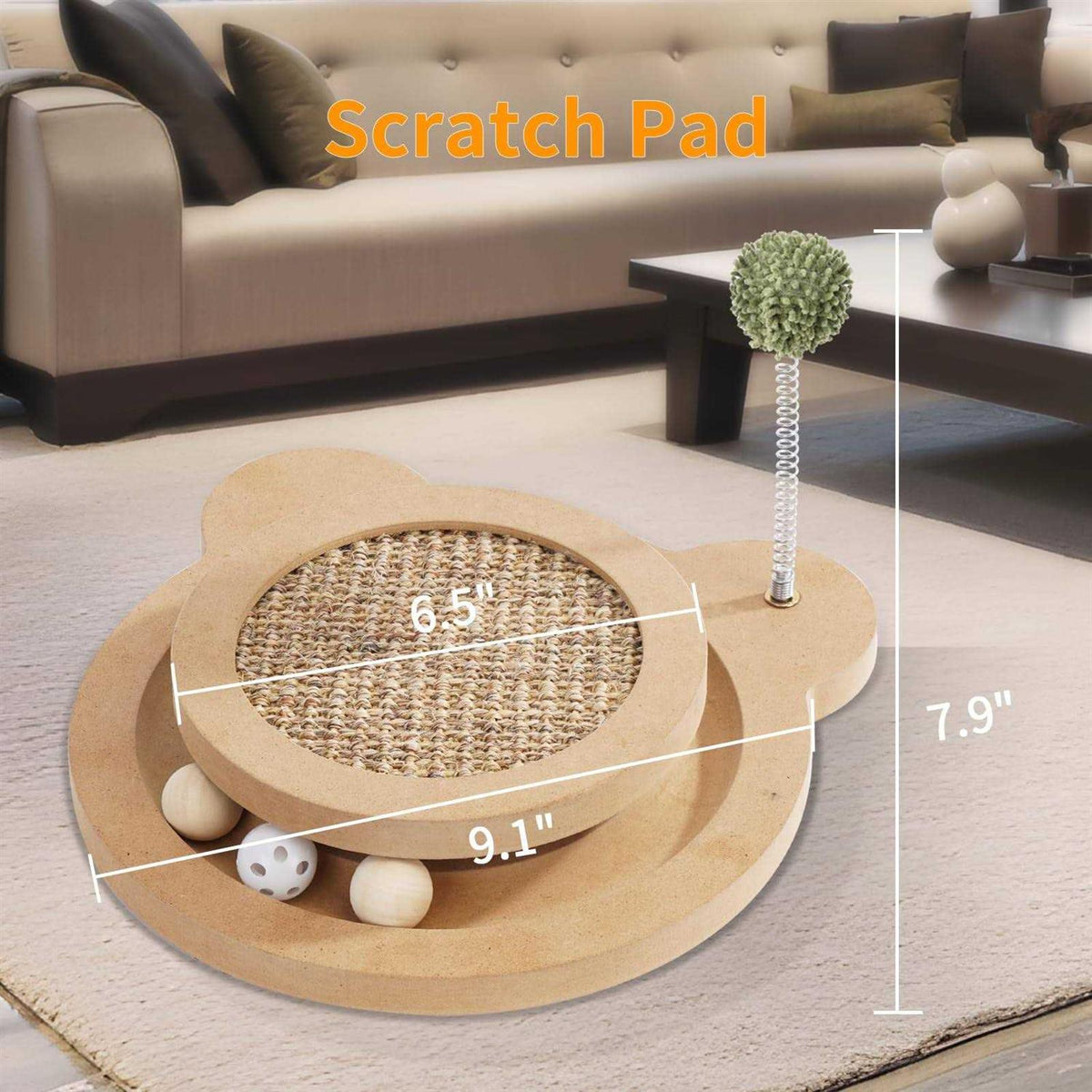 Cat Scratcher 3 In1 Cat Toys G70925