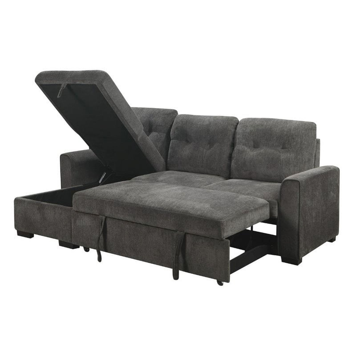 Dark Gray Reversible Sectional E995