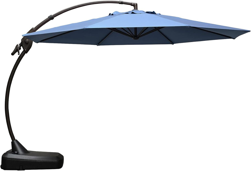 11 FT Curvy Aluminum Offset Cantilever Umbrella F89063