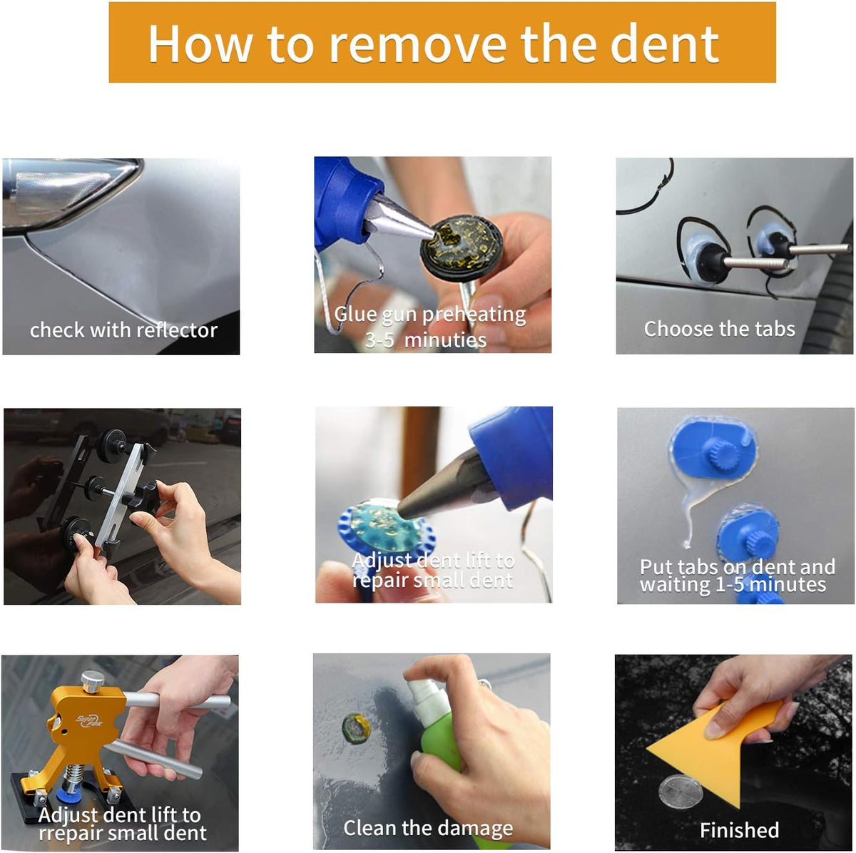 Dent Puller Kit Pack of 2 S964
