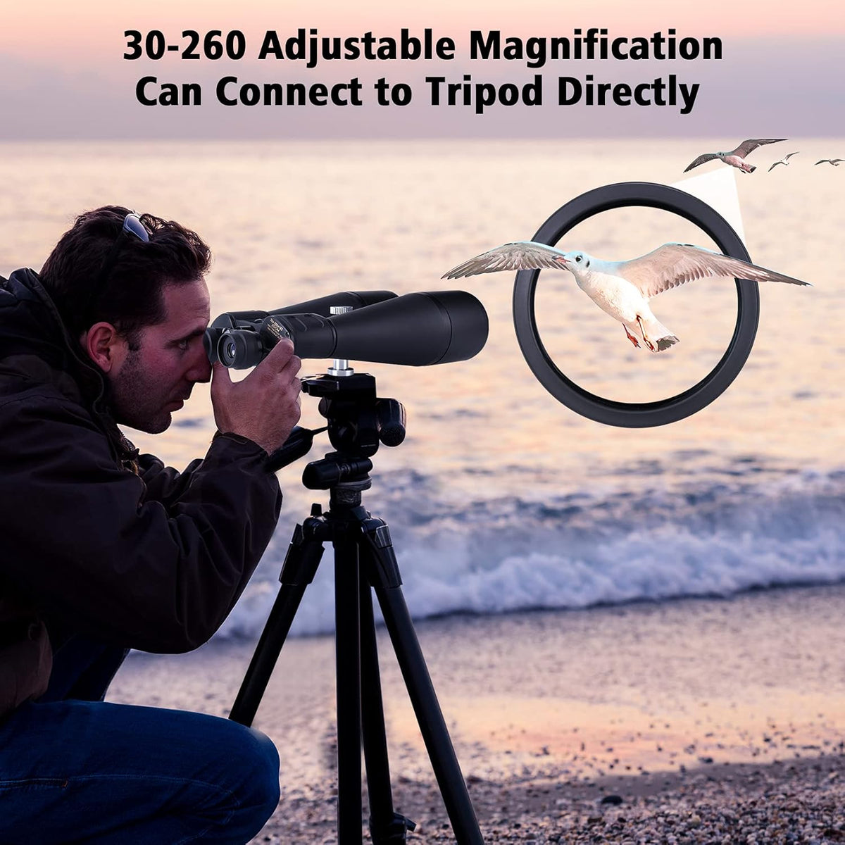 High Power 30-260X Long Range Binoculars E41784