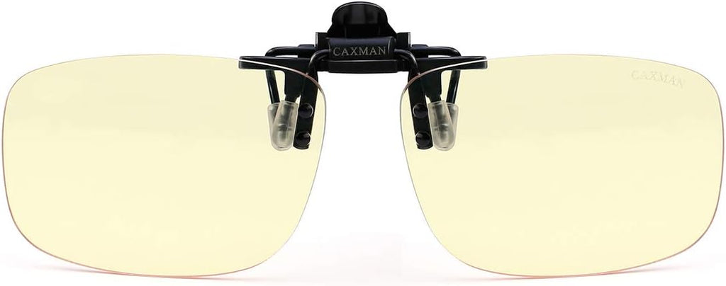 Blue Light Blocking Clip on Glasses Oversized Large Size Flip Up F63039