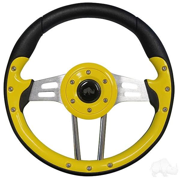 Brushed Aluminum Steering Wheel W492810