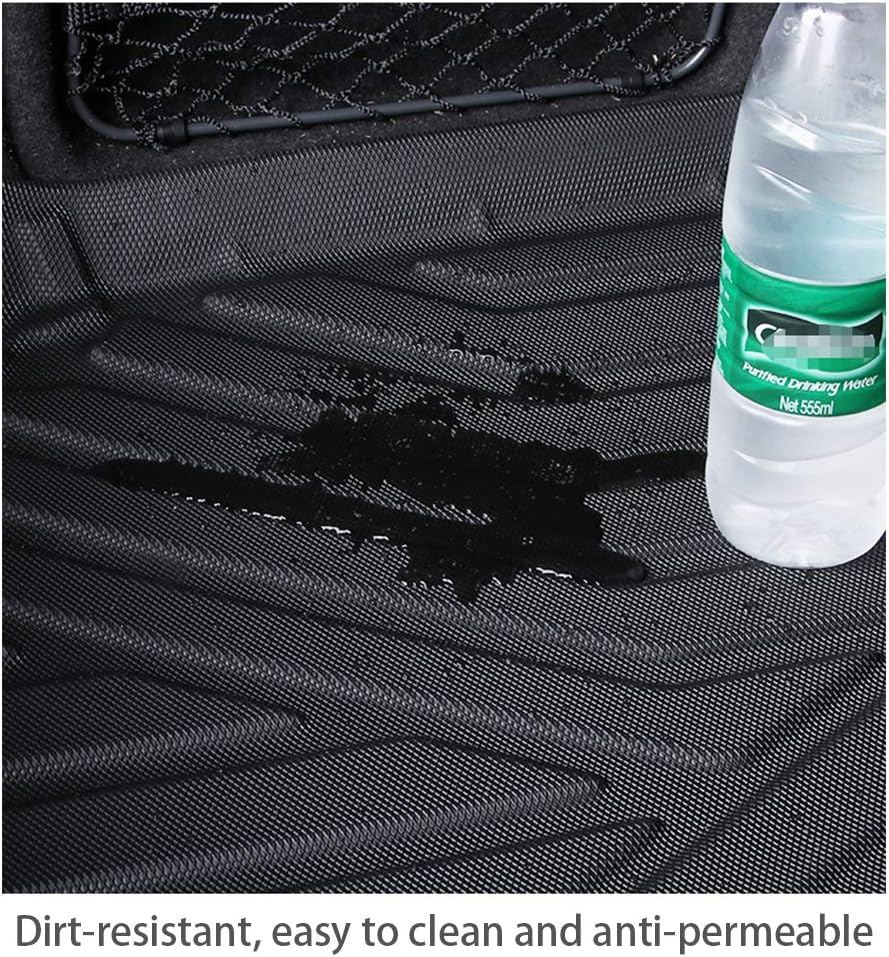 Black Pack of 2 Heavy Duty Rubber Trunk Liner Tray R588426