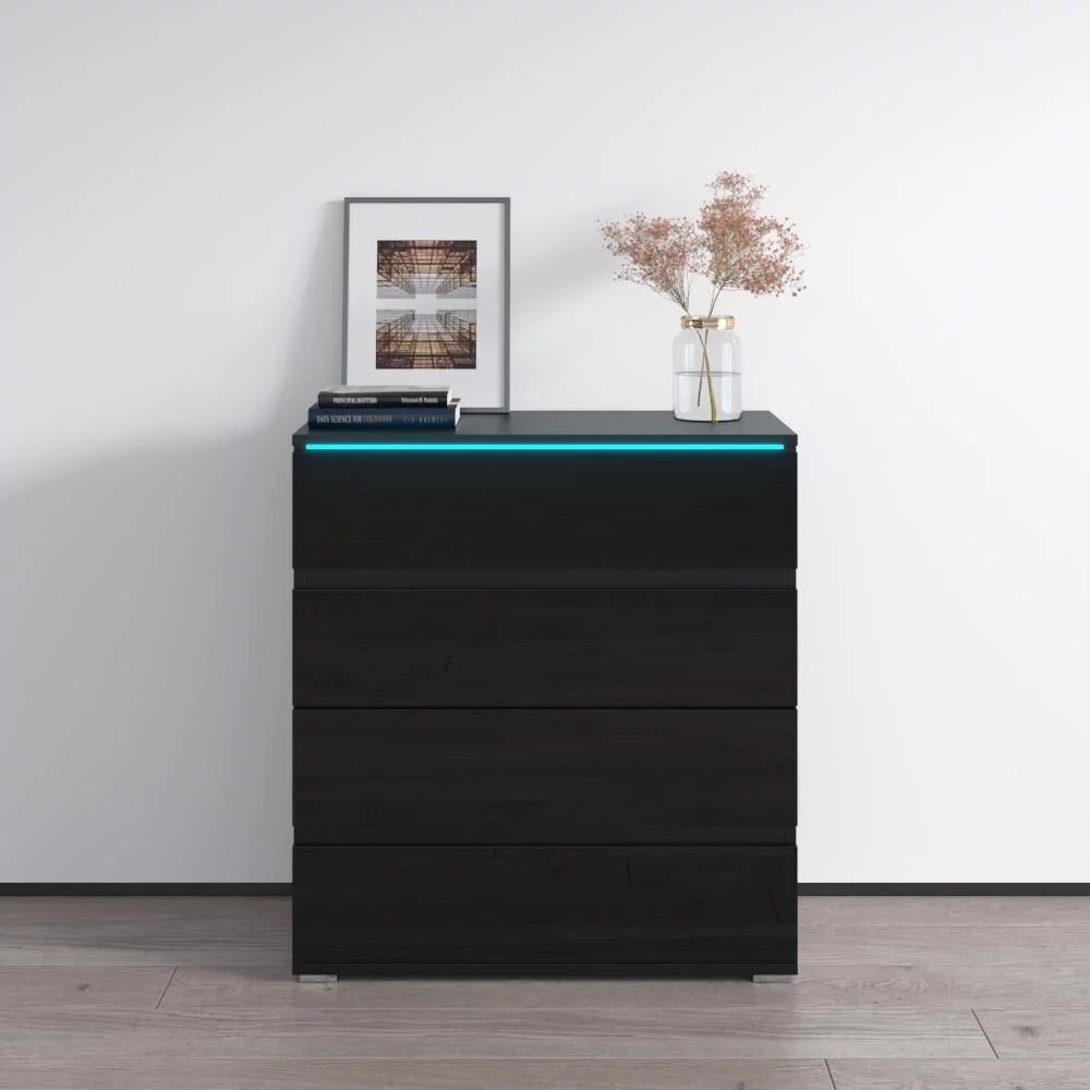 Black Modern Dresser L56372
