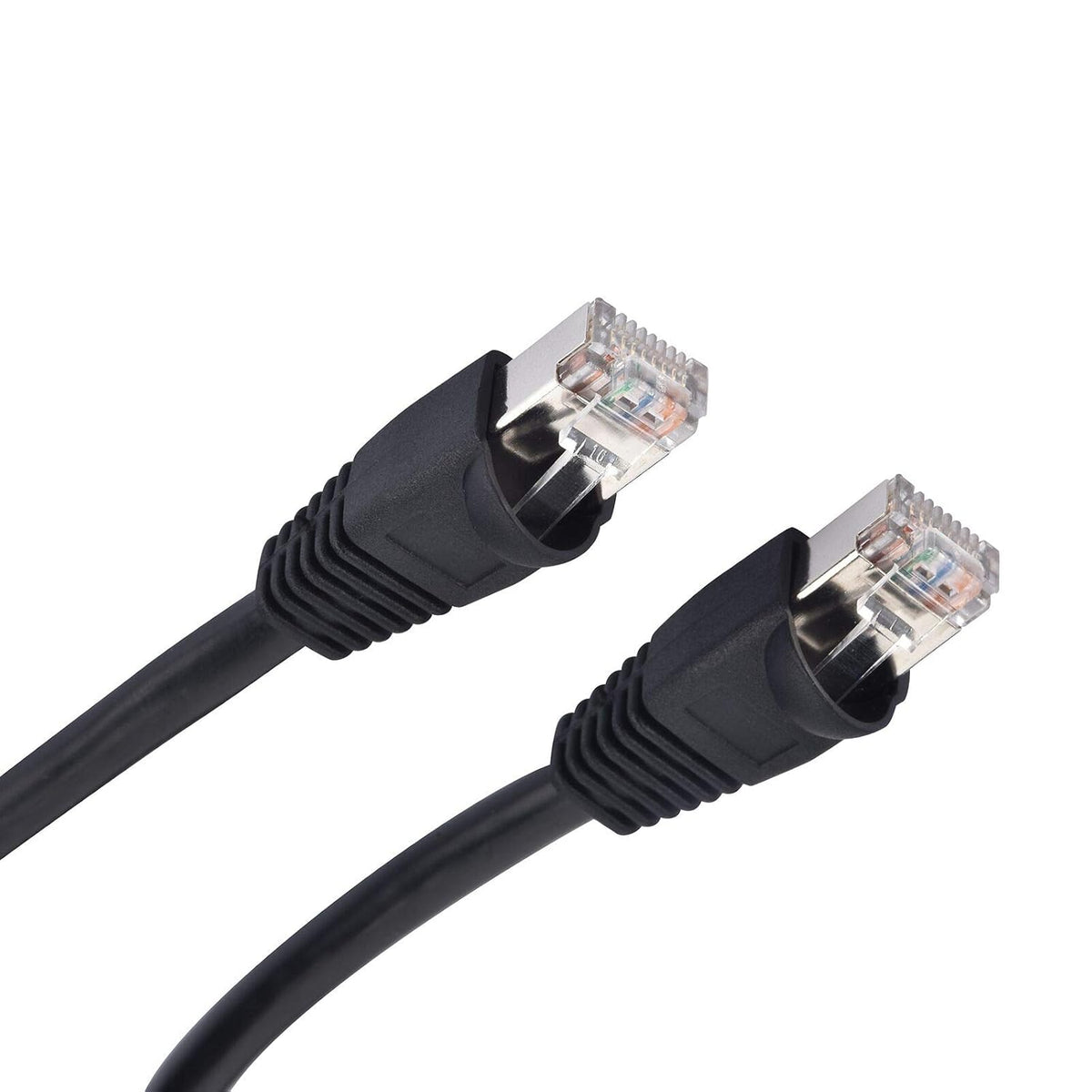 Outdoor Shielded Cat5e Ethernet Cable 200ft RJ45 Connector D21491