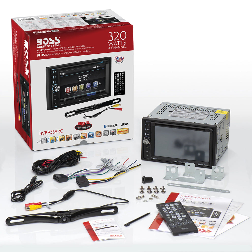 6.2” LCD Car DVD Player with Rearview Camera W103